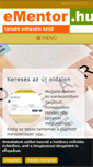 Mobile Screenshot of ementor.hu